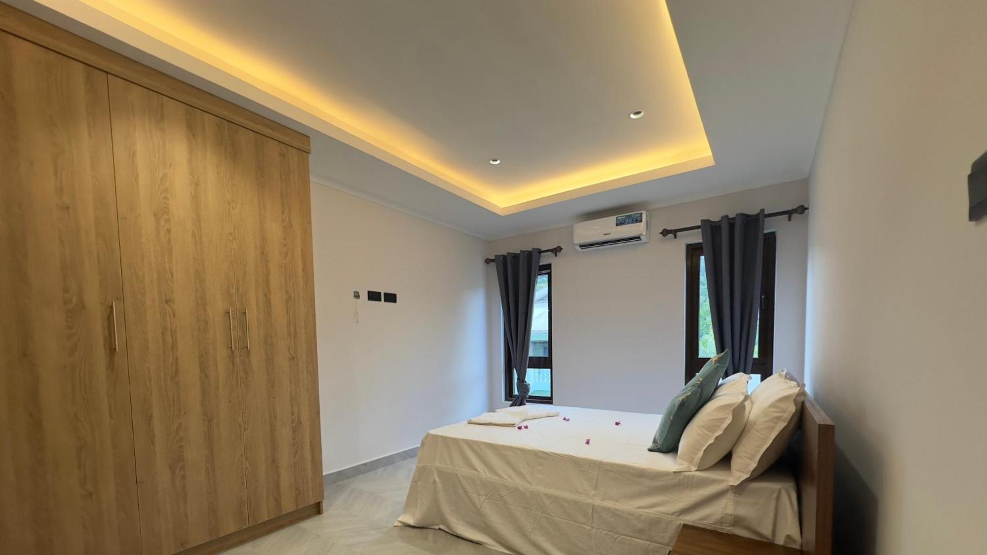 Green Palm Self Catering Anse aux Pins Bagian luar foto
