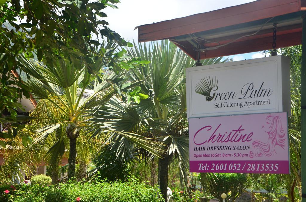 Green Palm Self Catering Anse aux Pins Bagian luar foto